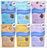 Clusterbucks Superfood Clusters - Grain-Free, Keto-Friendly Granola with Regeneratively Grown Sprouted Buckwheat- Gluten-Free, Low-Carb, Organic