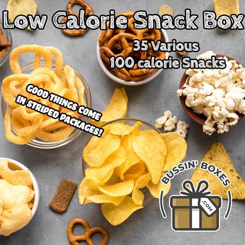 Low Calorie Snacks for Adults and Kids - Healthy Snacks with 100 Calories (35 Count)