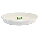 Responsible Products 20 oz Oval Disposable Bowls I Tree-Less™ Compostable Molded Fiber Burrito Bowls I Extra Strength I NO-PFAS I Classic White (50