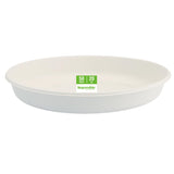 Responsible Products 20 oz Oval Disposable Bowls I Tree-Less™ Compostable Molded Fiber Burrito Bowls I Extra Strength I NO-PFAS I Classic White (50