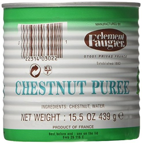 Clement Faugier Chestnut Puree From Ardeche- 15.5 Oz. pack of 3