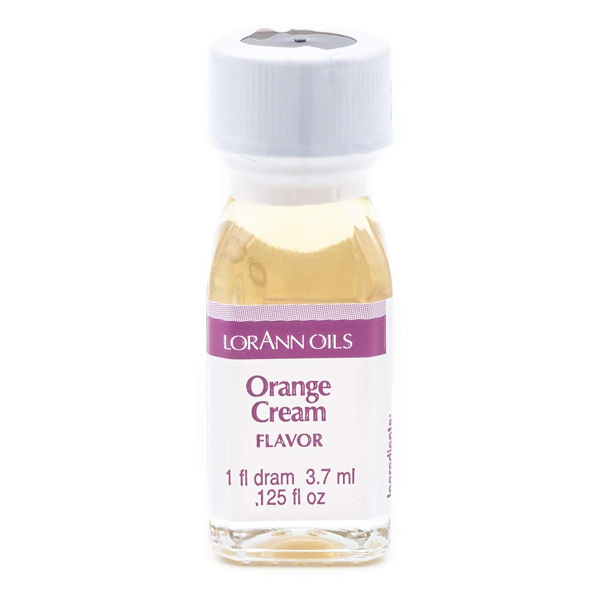 LorAnn Orange Cream SS Flavor Flavor, 1 dram bottle (.0125 fl oz - 3.7ml - 1 teaspoon)