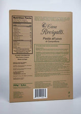 Fettuccine With Spinach (Pack of 4) - Italian Fettuccine Pasta Agli Spinaci From the region of Di Campofilone- Imported Italian Egg Pasta- 8.8 ounces