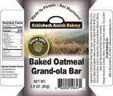 Schlabach Amish Bakery Soft & Chewy Grand-Ola Granola Bars, Case Pack of 12/2.8 oz. Bars (Baked Oatmeal)