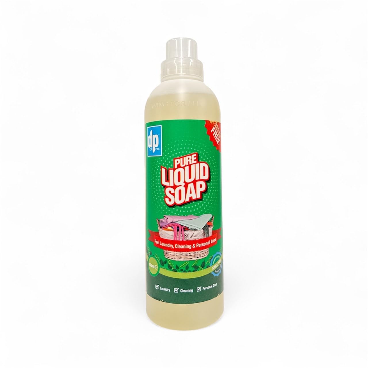 Dri-Pak Liquid Soap Flakes (750ml / 25.4 oz bottle)
