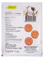 Roscela Chocolate Flavoured Tablet Malt Candy Healthy Chewy Kids Yummy Sweetened 20g, Pack of 6,