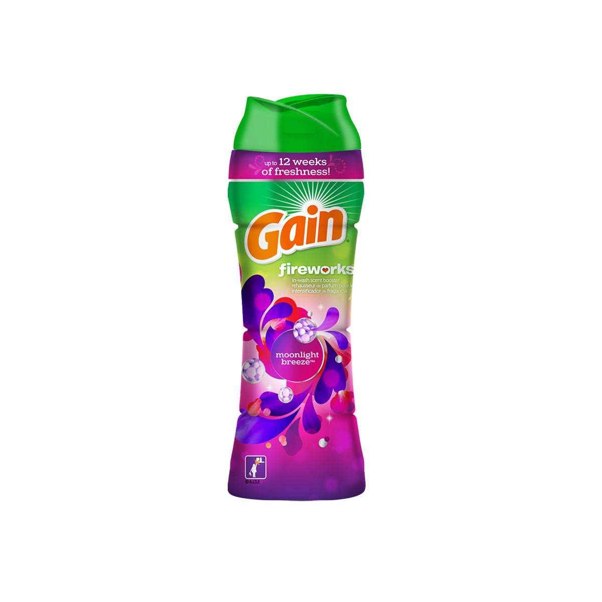 Gain Fireworks Laundry Scent Booster Beads, Moonlight Breeze Scent, 10 Ounce