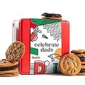 David's Cookies Father's Day Cookie Gift Tin - 2lbs Fresh-Baked Gourmet Assorted Cookies | Classic Flavors from Traditional Recipes | Bakery Dessert