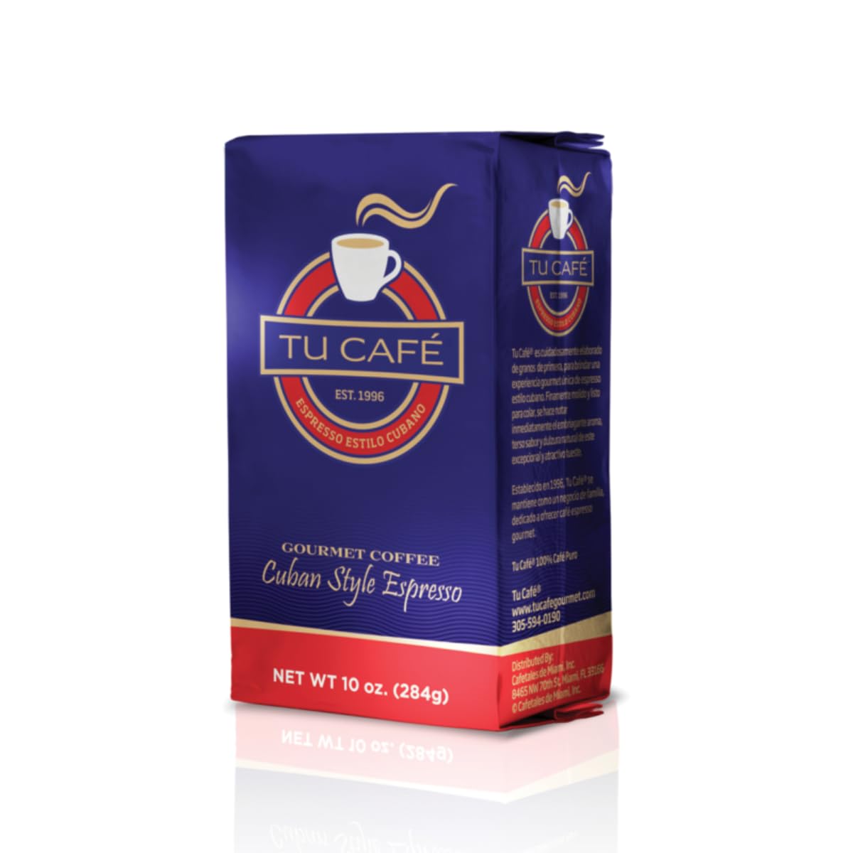 Tu Café Gourmet Espresso Ground Coffee (4 pack)
