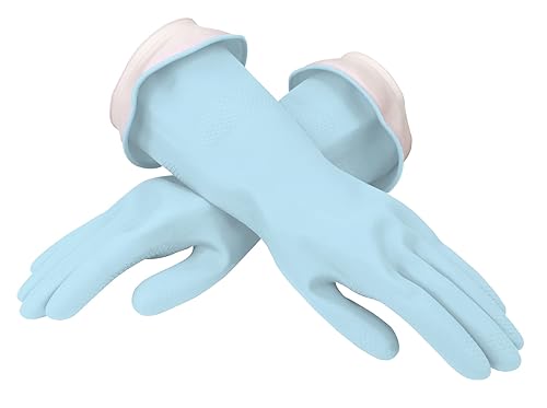 Casabella Waterblock Premium Gloves Aqua Blue, Small