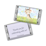 124 Pcs Baby Shower Candy Party Favors Miniatures Chocolate & Kisses (1.52 lbs, Approx. 124 Pcs) - Jungle Animals