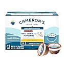 Cameron's Coffee Holiday Single Serve Pods, Flavored, White Chocolate Peppermint, 12 Count (Pack of 1)