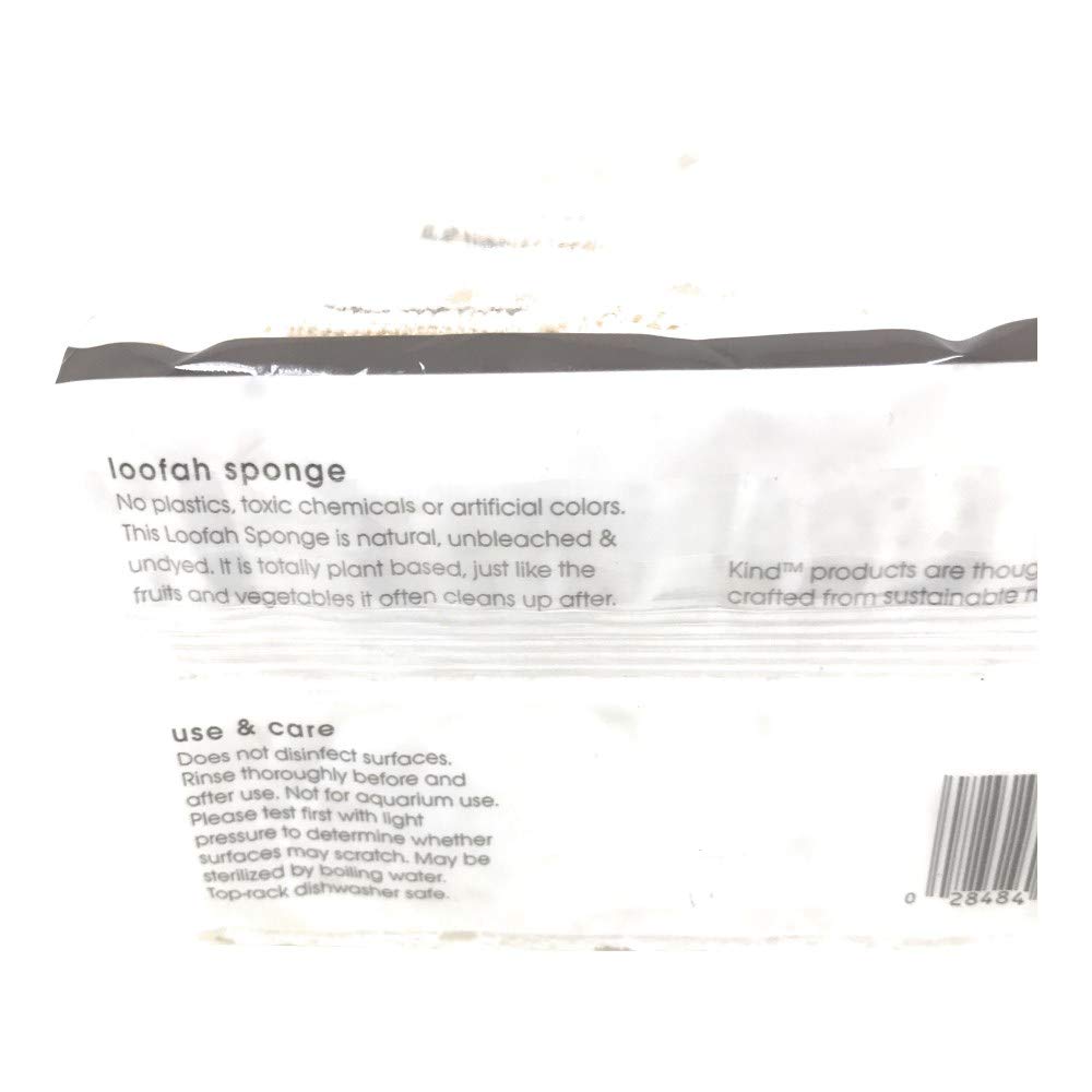 Kind, Sponge Loofah, 2 Count