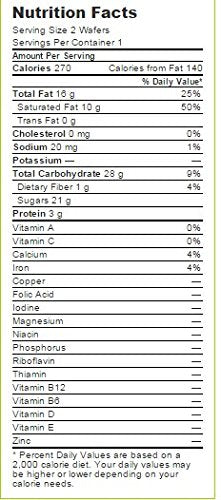 Toggi Fine European Wafers, Milk Chocolate, 24 Count