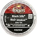 Folgers Black Silk K-Cups for Keurig Brewers, 18Count (Packaging May Vary)