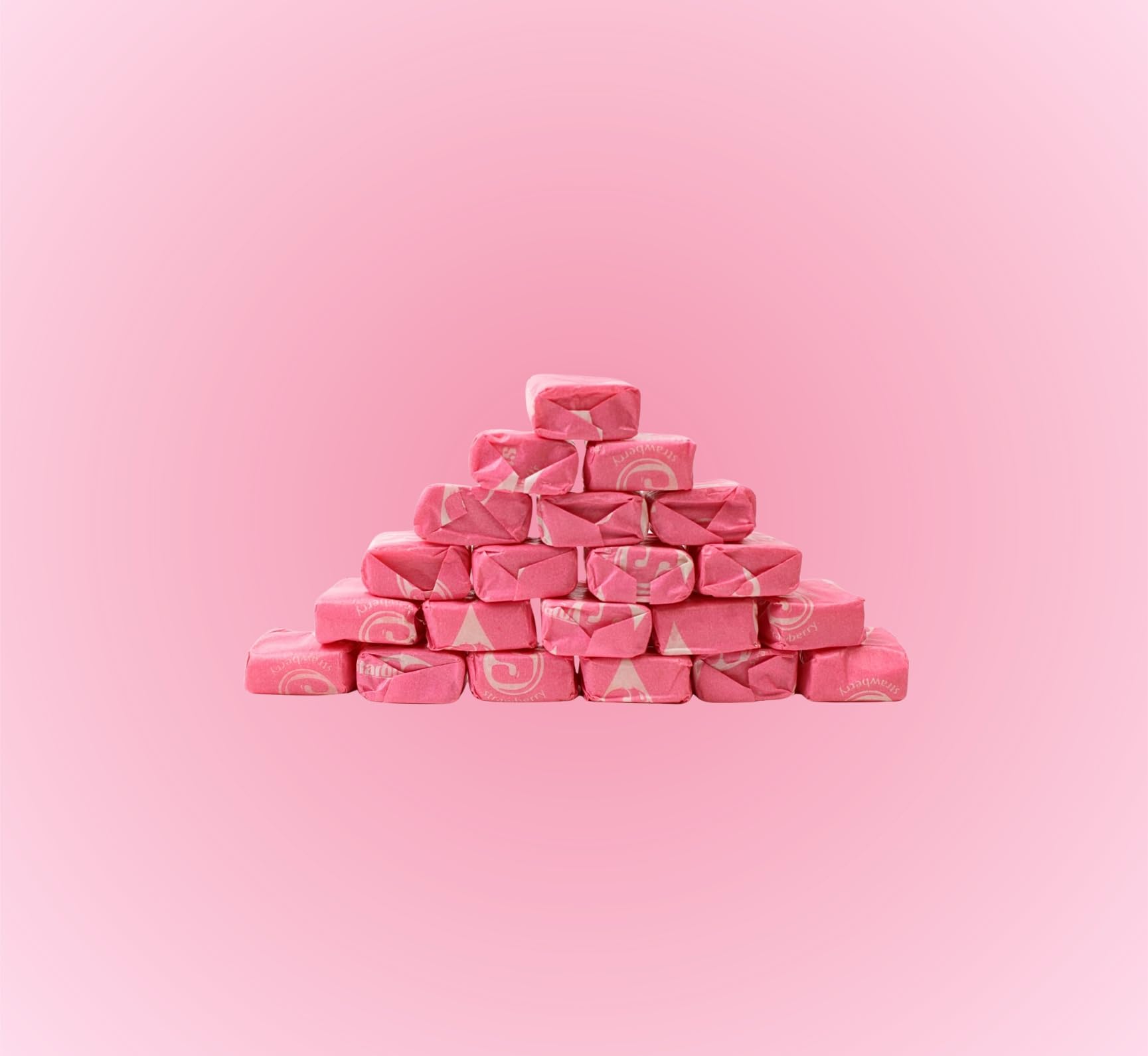 All Pink Star Candy, Bulk Burst Pink Candies for Celebrations, Color Themed Parties, Buffet, Holidays, and Pinatas (1 Pound)