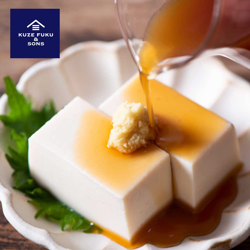 [KUZE FUKU & SONS] Premium Dashi Ponzu with Yuzu, Refreshing Japanese Dashi Ponzu Marinade and Dipping Sauce with Yuzu (11.8 Fl. Oz/348.96 ml)