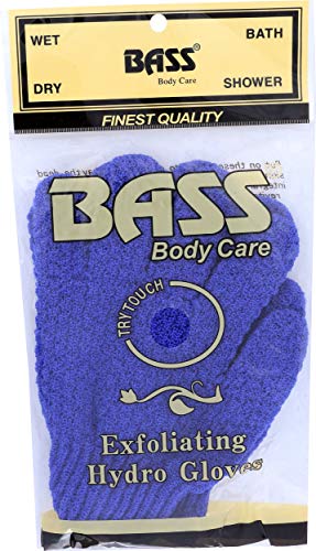 Hair Doc, Scrub Gloves Nylon, 1 Count, Blue