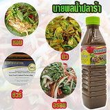 X3 Bottle 3 Style Zap Mike , Nay Pol , Jawirat Thai Fish Sauce Fermented Papaya Salad Dressing