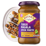 Patak’s Tikka Masala Spice Paste - Medium Indian Curry Paste w/a Blend of Freshly Ground Spices - Vegan & Gluten-Free - Flavorful Tikka Masala Curry