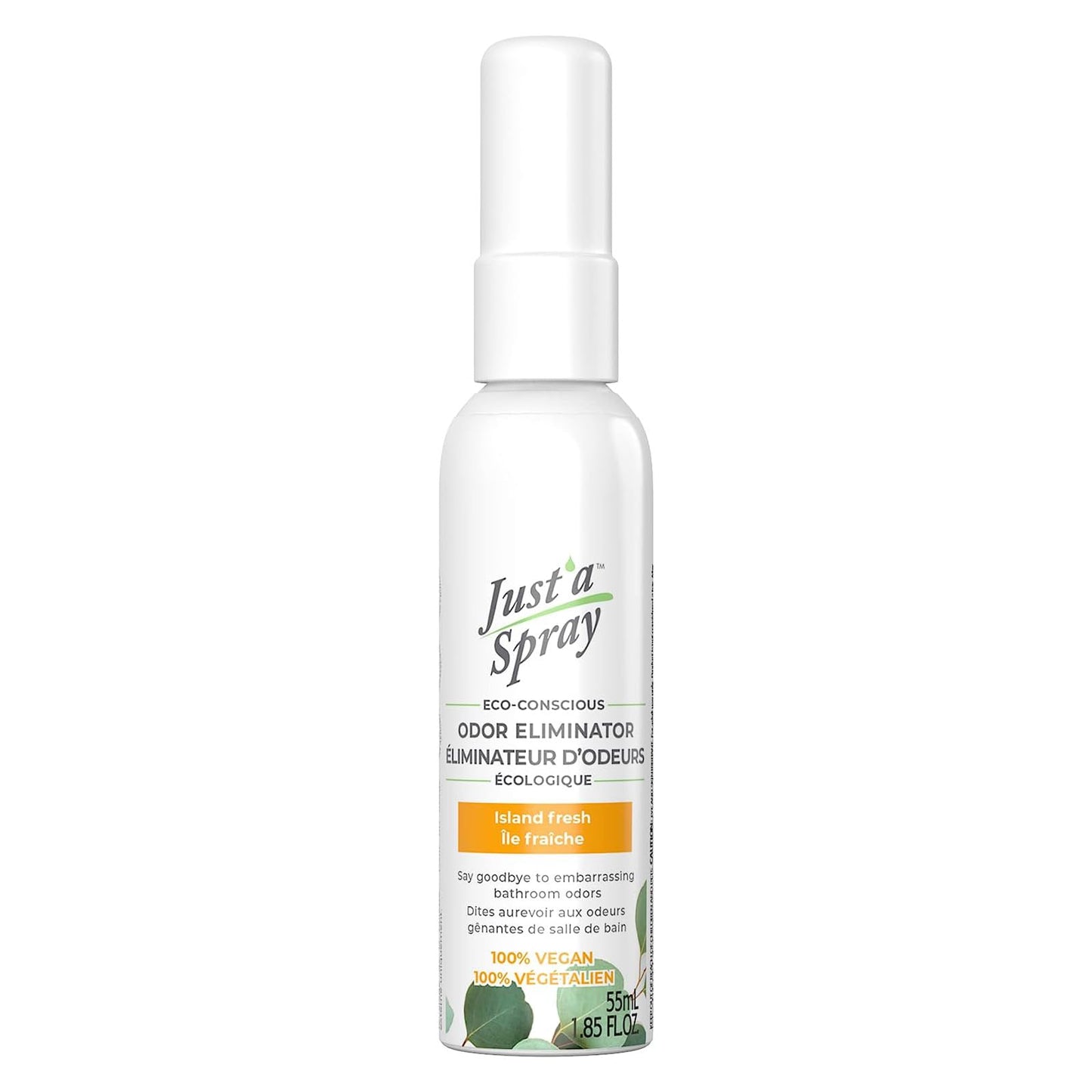 Prelam Just a Spray Odor Eliminator - Island Fresh for Unisex - 1.85 oz Spray