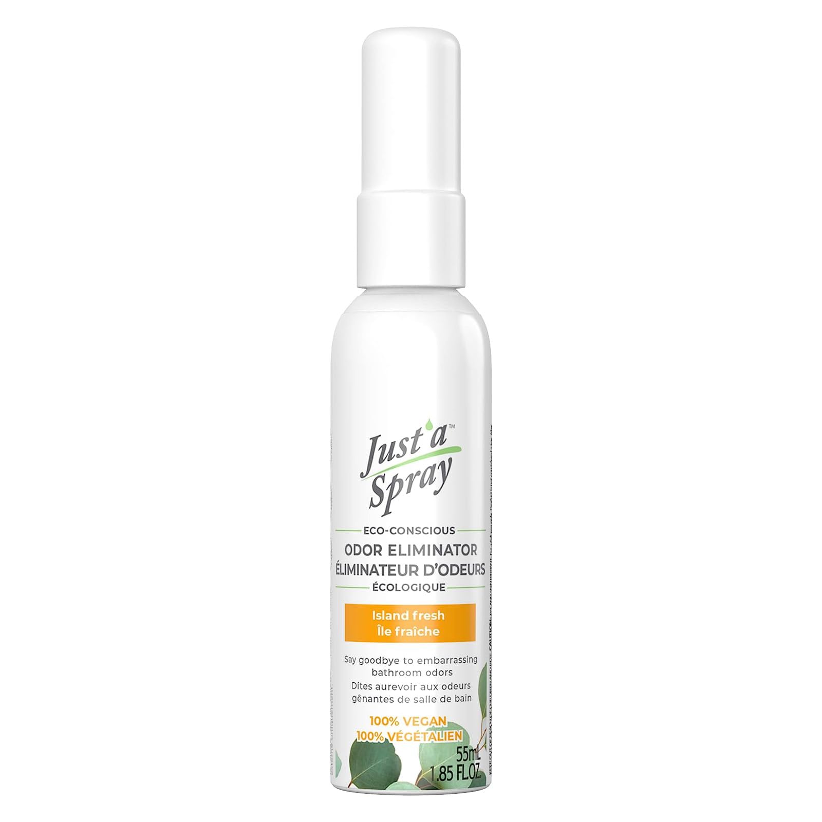 Prelam Just a Spray Odor Eliminator - Island Fresh for Unisex - 1.85 oz Spray