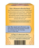 Yogi Tea, Breathe Deep, 16 Count, Packaging May Vary