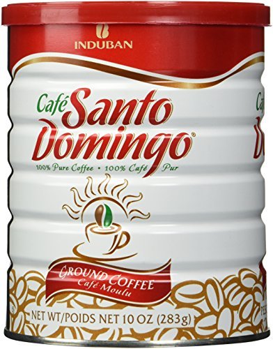 Santo Domingo 100% Pure Ground Coffee Vacuum Packed Can 10 Oz. by Cafe Santo Domingo [Foods]