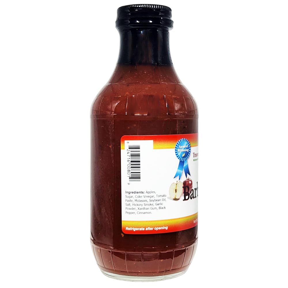 Traverse Bay Farms BBQ Sauce (Apple, 2 Bottles)