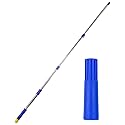 ITTAHO Stainless Steel Extension Pole,All Purpose Pole with Pole Attachment for Painting Microfiber Duster Ceiling Fan High Window Cleaning-Blue-4.8