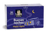 Carmencita. Happy Nights Tea Infusion. Buenas Noches (20 teabags). 32g (1.13oz). Pack of 2.