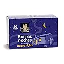 Carmencita. Happy Nights Tea Infusion. Buenas Noches (20 teabags). 32g (1.13oz). Pack of 2.