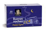 Carmencita. Happy Nights Tea Infusion. Buenas Noches (20 teabags). 32g (1.13oz). Pack of 2.