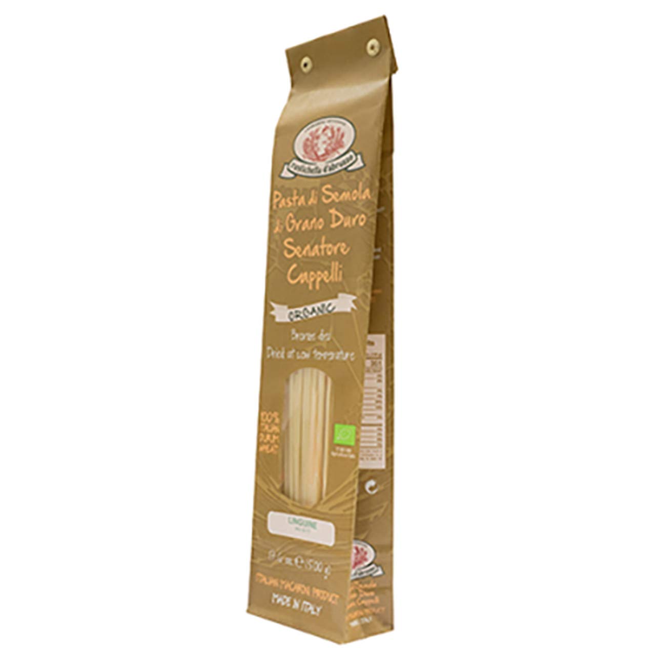 Rustichella d'Abruzzo Organic Senatore Cappelli Linguine - 500 g (6 Pack)