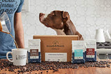 Grounds & Hounds Three Blend Starter Kit - Ground, 100% Organic Coffee Variety Pack, Bulk Ground Coffee, Includes Three 12oz Bags of Our Most Popular