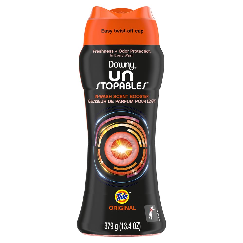 Downy Unstopables In-Wash Laundry Scent Booster Beads, Tide Original, 13.4 oz