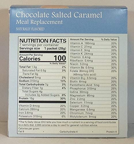 Proti Care Meal Replacement Shake & Pudding - Aspartame Free (Chocolate Salted Caramel)