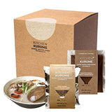 Kitchen Kurume® Tonkotsu Ramen Broth Concentrate (Pack of 6) & Miso Ramen Soup Base Concentrate (Pack of 4) Assorted, Made in USA, Japanese Ramen