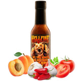 Hellfire Hot Sauce Not Your Mama’s BBQ Sauce Apricot Reaper - Multi Award Winning Gourmet BBQ Hot Sauce! A tomato based BBQ sauce created with fire