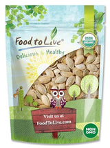 Food to Live Organic Dry Roasted Pumpkin Seeds in Shell with Himalayan Salt, 12 Ounces - Nutritious Snack Made from Premium Non-GMO Seeds, Perfect
