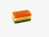 OMNIYA Delicacy - Marzipan Apricot Twisted Original (8 oz) - Soft Almond Marzipan Filled with Natural Apricot