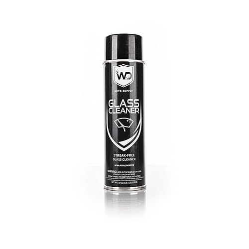 WD Auto Supply - Glass Cleaner - Ammonia-Free, Streak-Free Automotive Window & Mirror Spray - 2 Pack