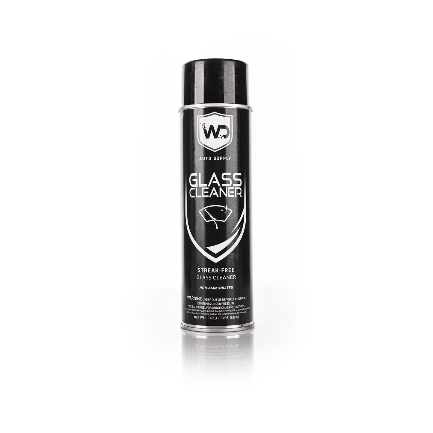 WD Auto Supply - Glass Cleaner - Ammonia-Free, Streak-Free Automotive Window & Mirror Spray - 2 Pack