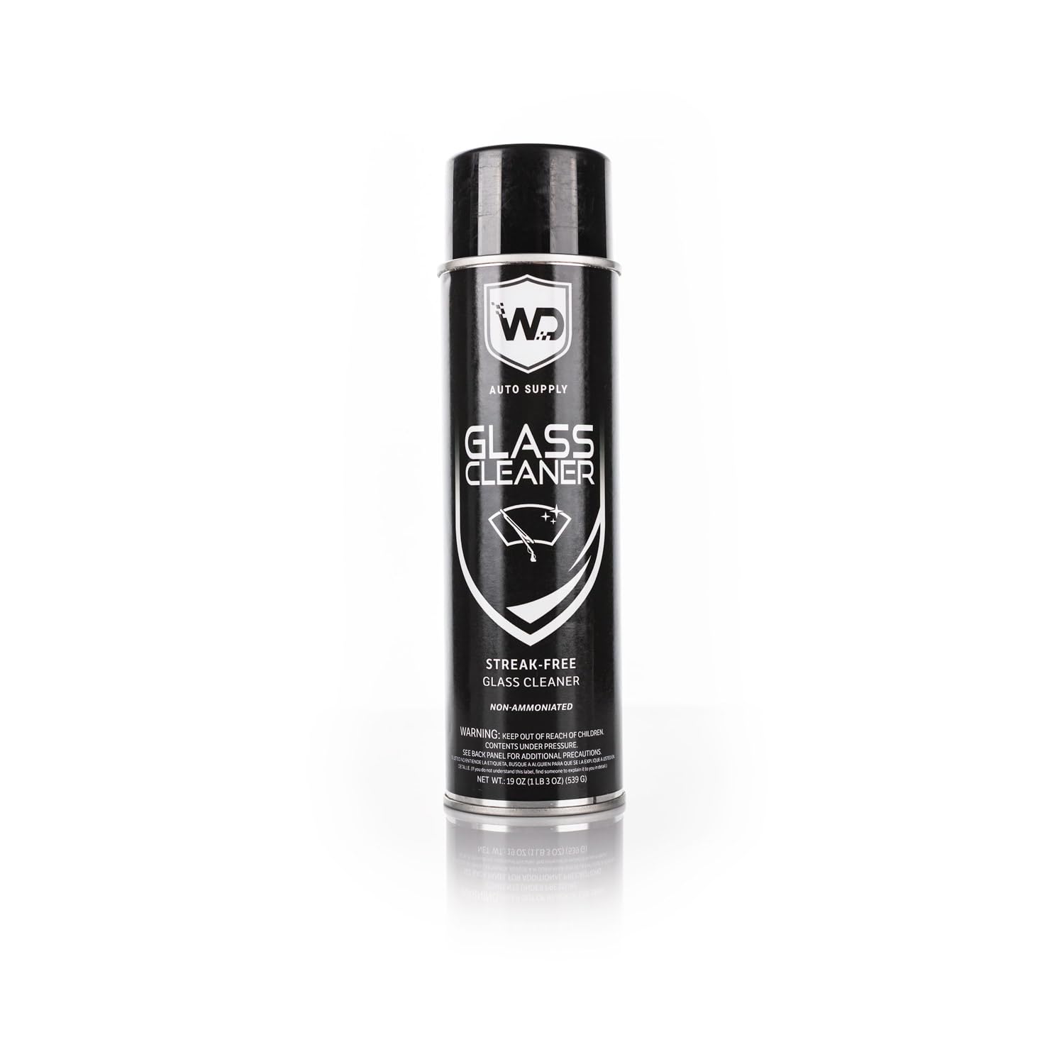 WD Auto Supply - Glass Cleaner - Ammonia-Free, Streak-Free Automotive Window & Mirror Spray - 2 Pack