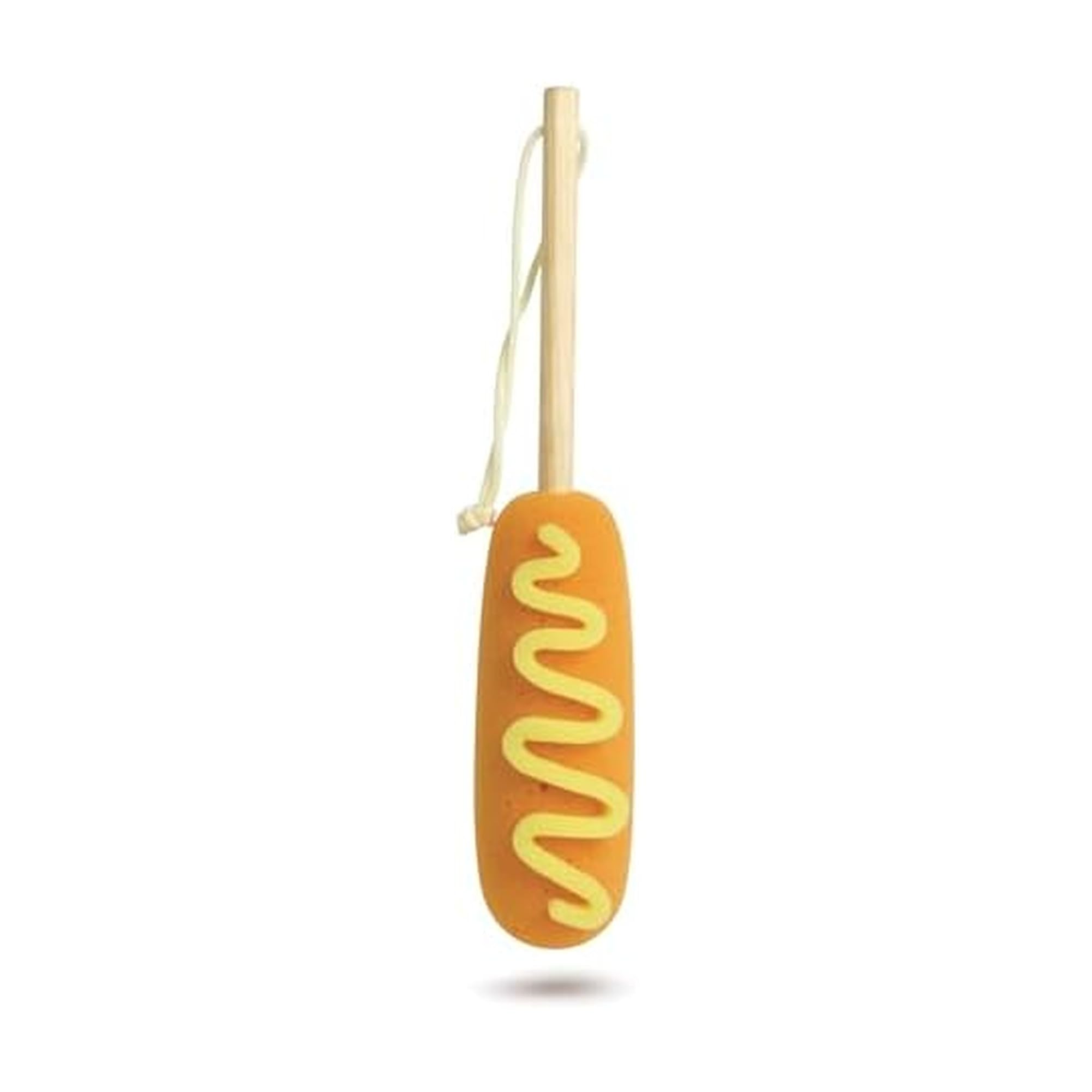 Genuine Fred Bottle Bites Corn Dog Bottle Brush Long-Handle Sponge, Fun and Unique Design, Gift-Ready Packaging