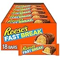 REESE'S FAST BREAK Peanut Butter Nougat Candy Bars, 1.8 oz (Pack of 18)