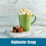 Door County Coffee Highlander Grogg DECAF Flavored Coffee Ground - 5 lb Bag - Flavored Ground Medium Roast - 100% Specialty Arabica - Gourmet - Irish