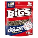 BIGS Original Salted & Roasted Sunflower Seeds, 5.35-Ounce Bags (Pack of 12)