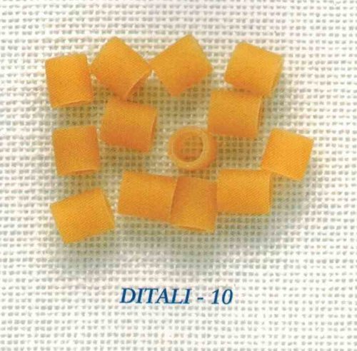 Ditali #10 Soup Cut Pasta Case of Twenty (20) 1 .lb Pouches