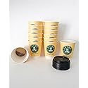 SAYUR Instant Coffee in a Cup, Medium Roast, Caffeinated, 12 oz, Pack of 12, Hot, Ready to Use for office